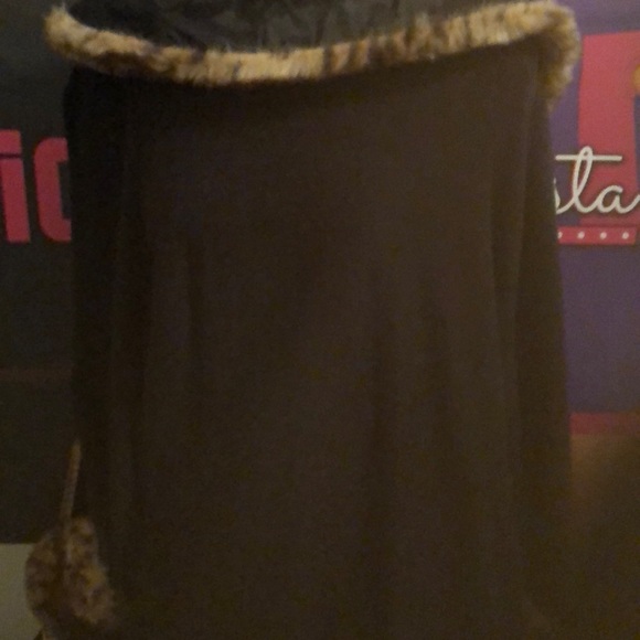 Midnight Velvet Off Shoulder Leopard Sweater 3x - Picture 3 of 4